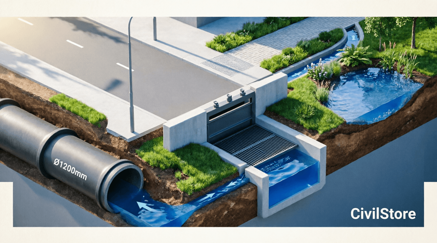 Infraestructura resiliente al clima: drenaje, lluvias extremas e inundaciones