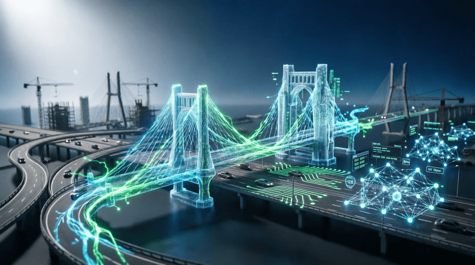 Gemelos digitales e inteligencia artificial en infraestructura civil